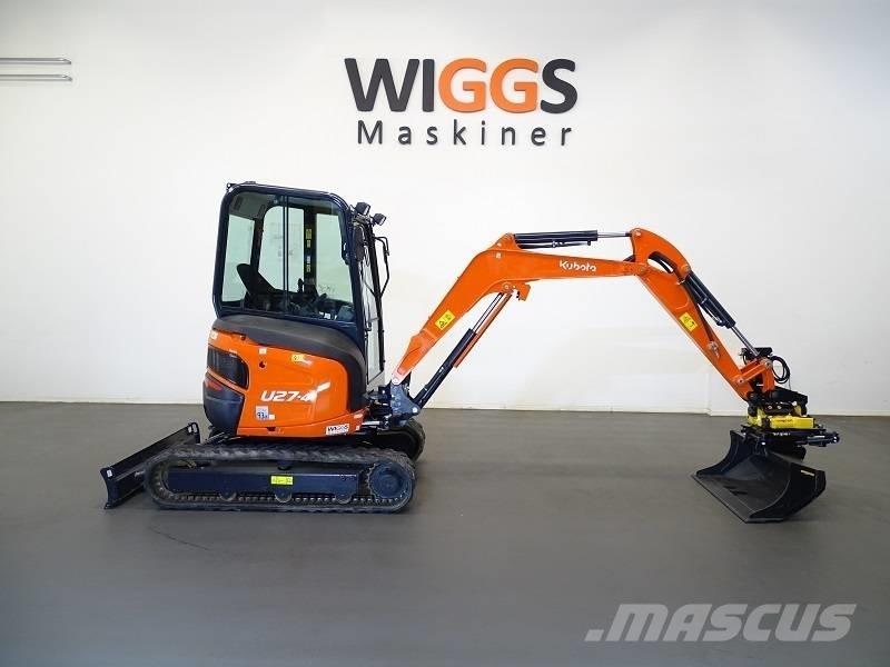 Kubota U 27-4 小型挖掘机