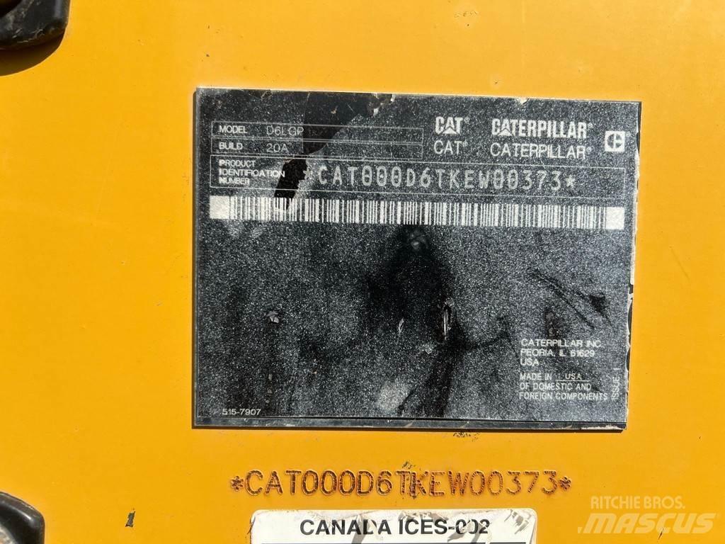 CAT D6 LGP 履带式推土机