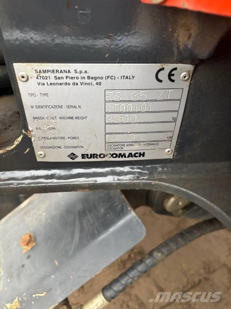 Eurocomach ES 35 ZT 小型挖掘机