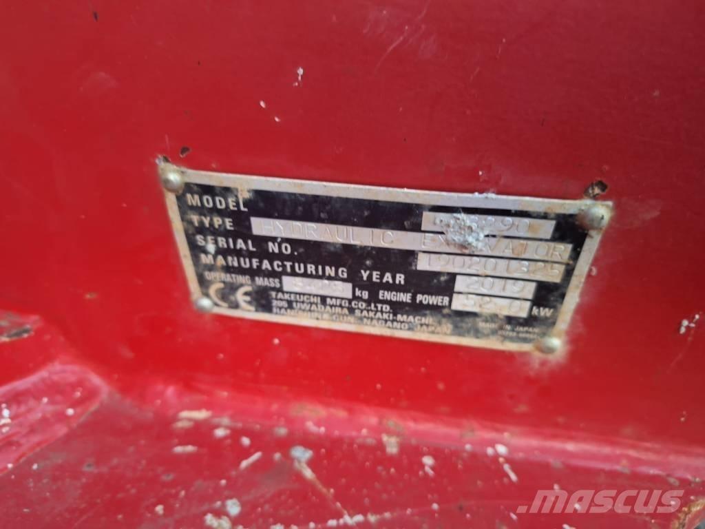 Takeuchi TB 290 中型挖掘机