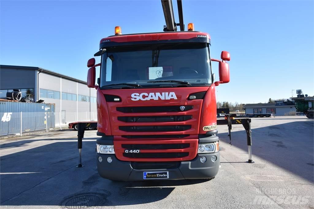 Scania G440 8X4 起重车