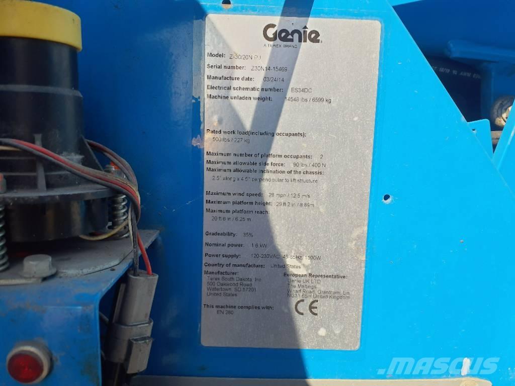 Genie Z30/20N 曲臂高空工作平台