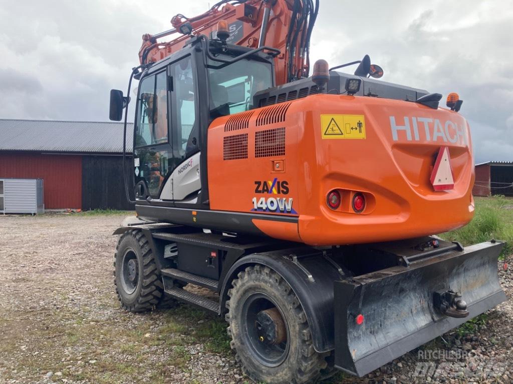 Hitachi 140w 轮式挖掘机