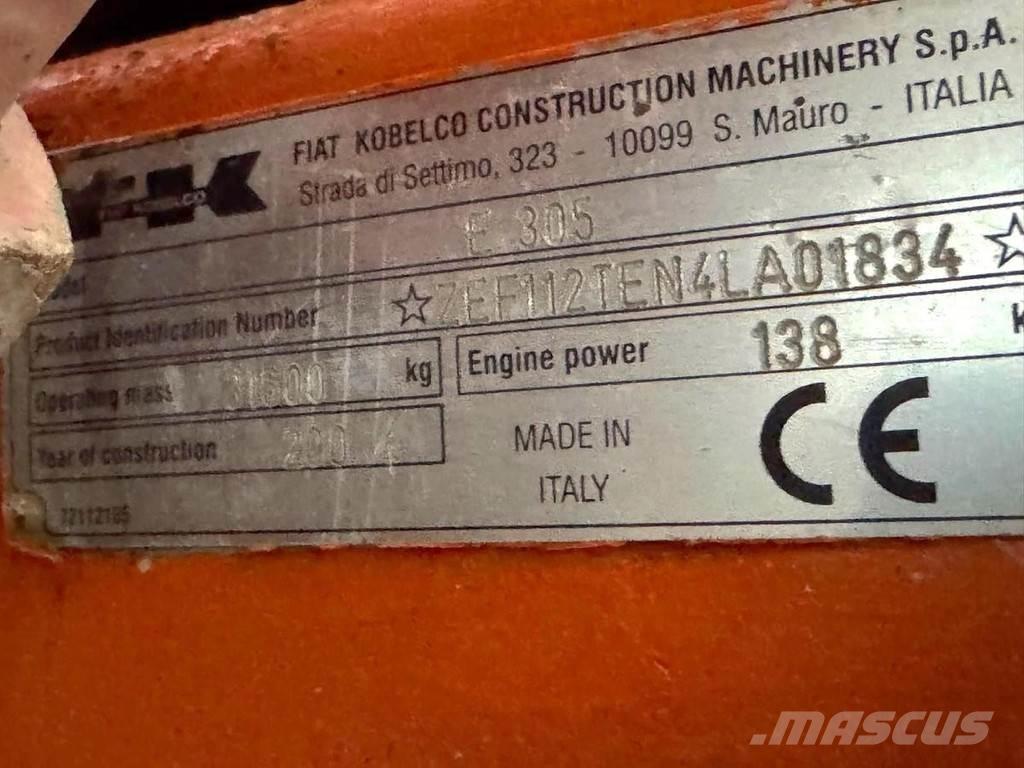 Fiat KOBELCO E305 特种挖掘机