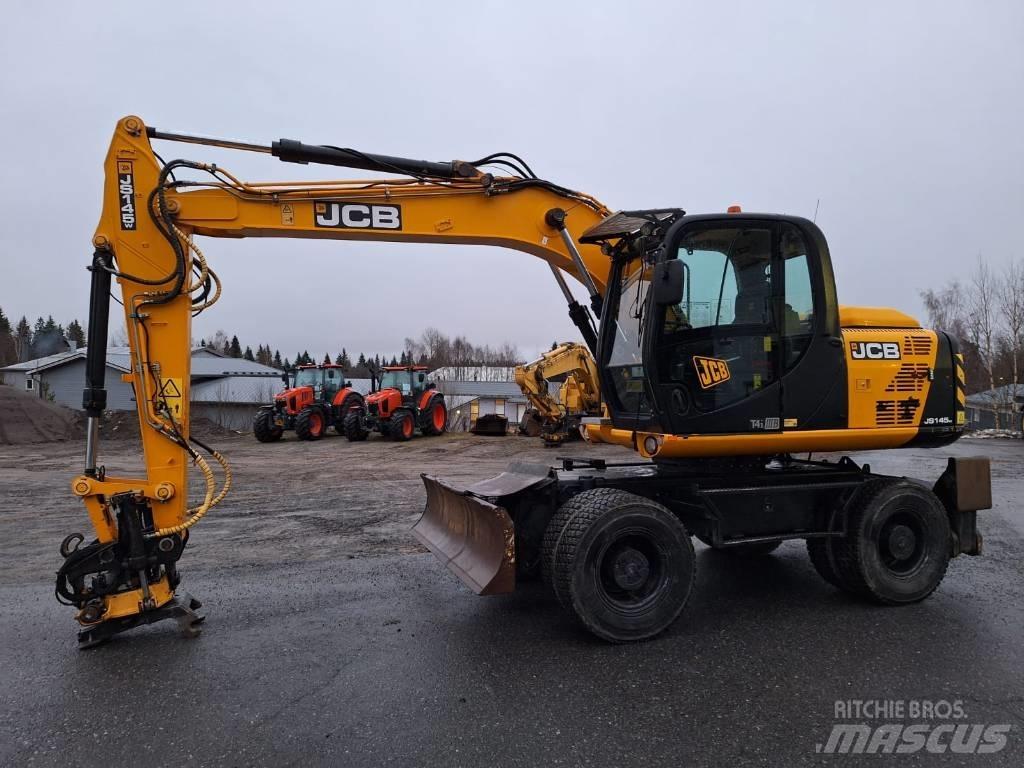 JCB JS 145 W 轮式挖掘机