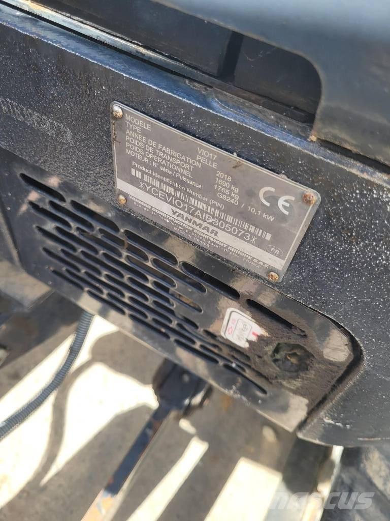 Yanmar Vio 17 U 小型挖掘机