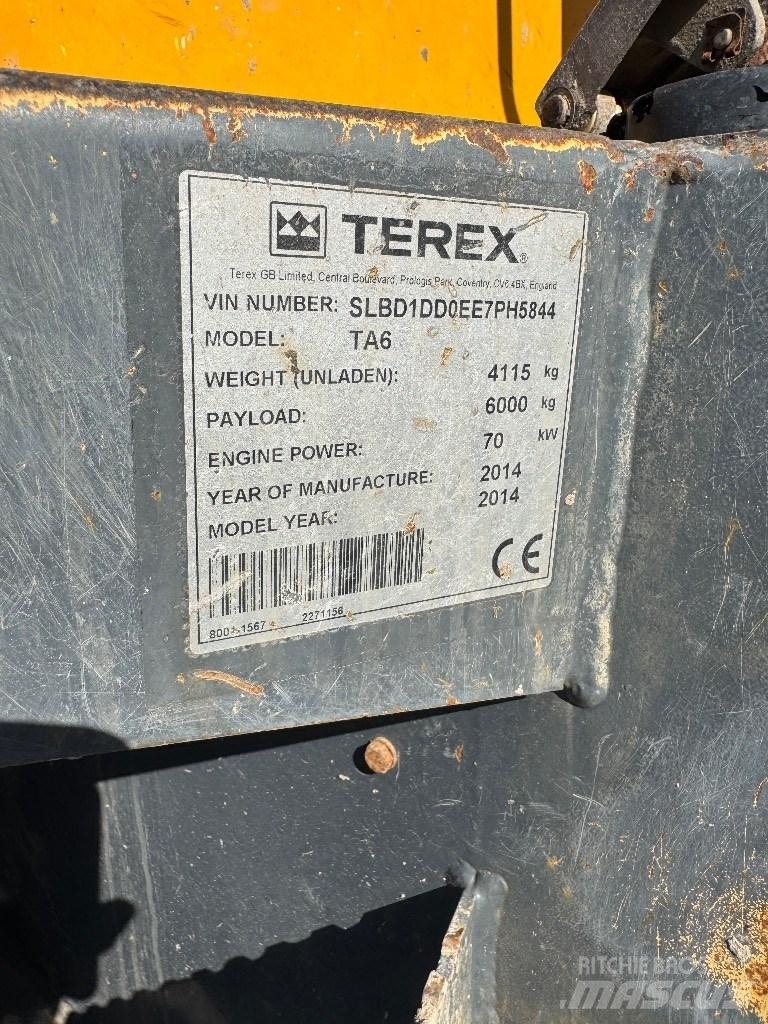 Terex TA 6 翻斗车\公路型自卸车