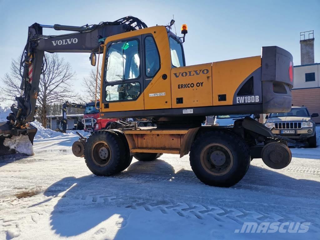 Volvo EW 180 B 轮式挖掘机