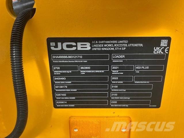 JCB 403 plus 小型装载机