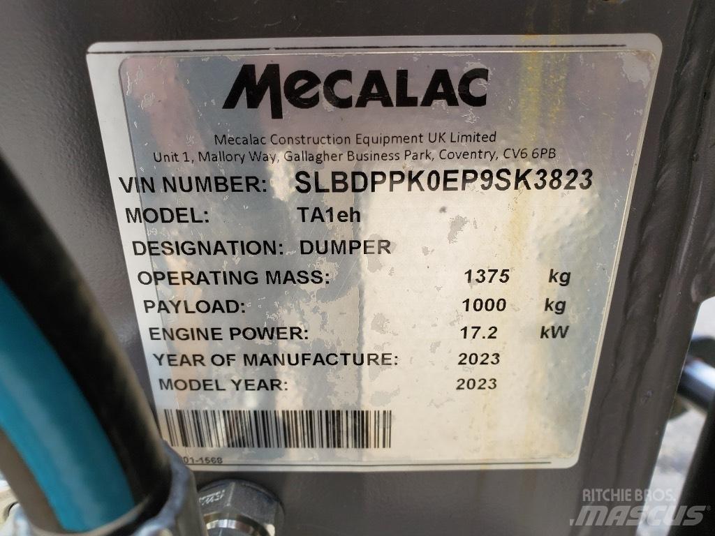 Mecalac TA1EH 翻斗车\公路型自卸车
