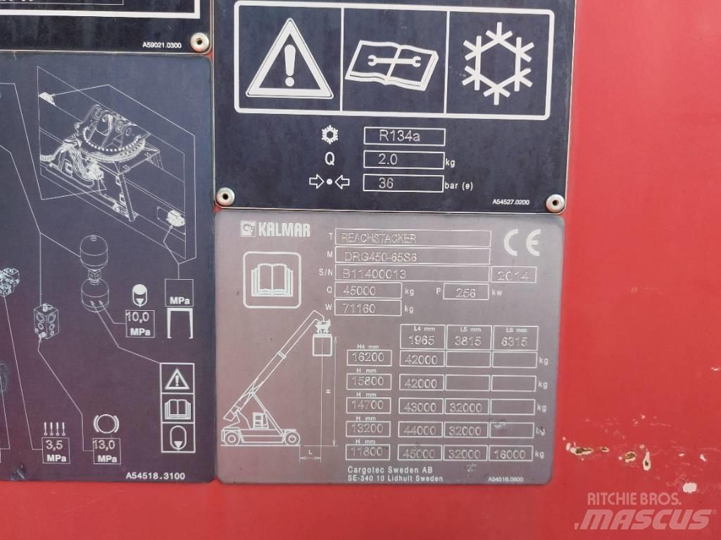 Kalmar DRG450-65S6 正面吊