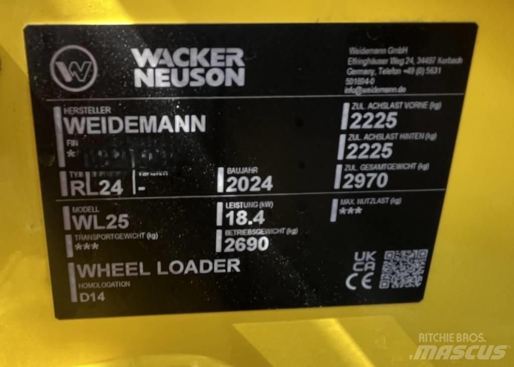 Wacker Neuson WL 25 轮式装载机