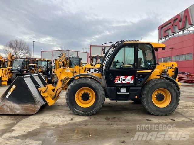 JCB 560-80 伸缩臂叉装车|叉装车