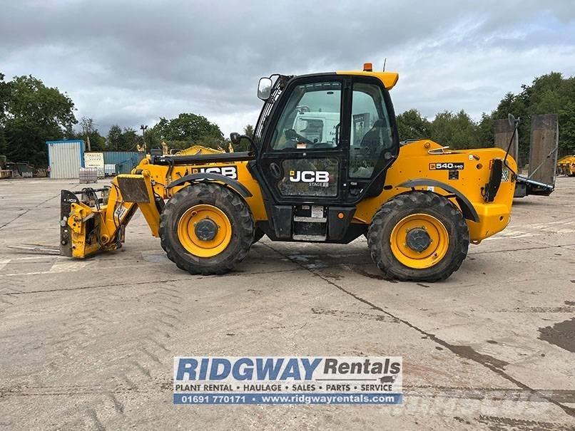 JCB 540-140 伸缩臂叉装车|叉装车