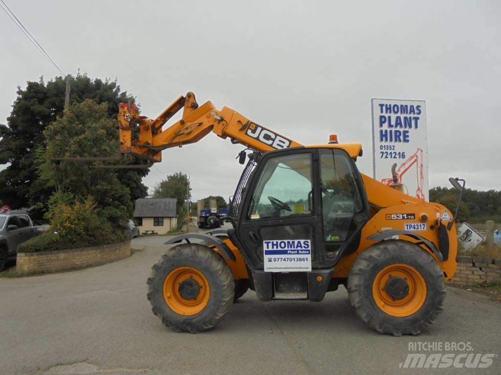 JCB 531-70 伸缩臂叉装车|叉装车
