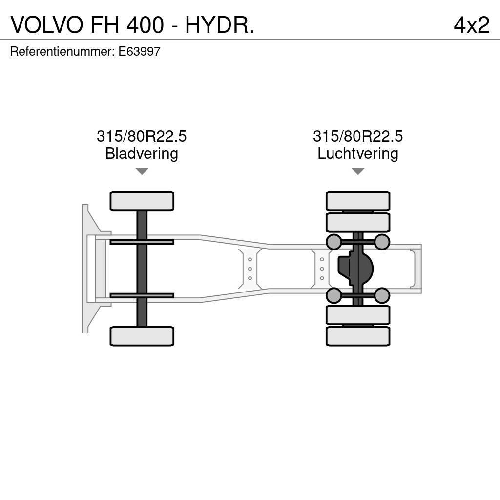 Volvo FH 400 - HYDR. 牵引车