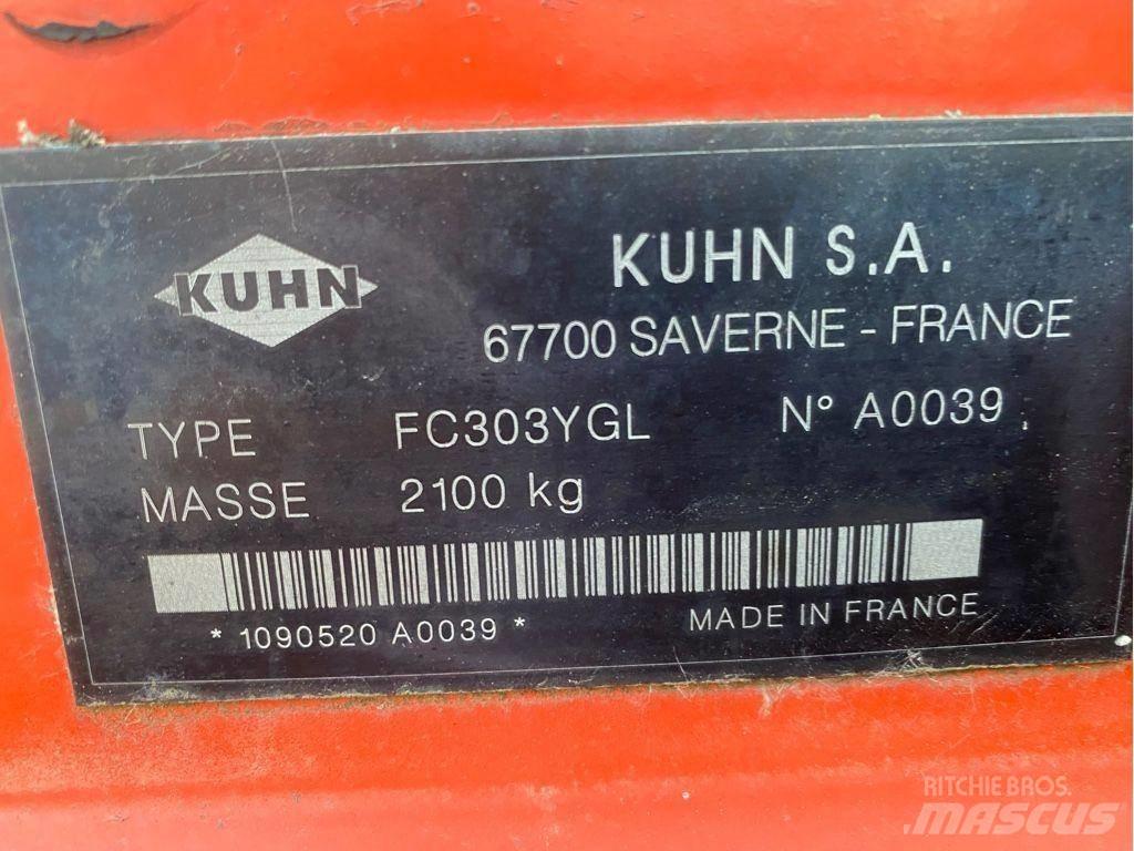 Kuhn FC 303 Y G L 割草调节装置