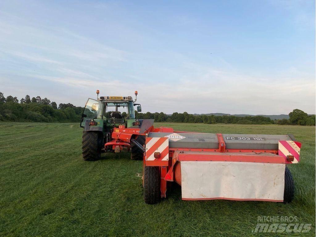 Kuhn FC 303 Y G L 割草调节装置