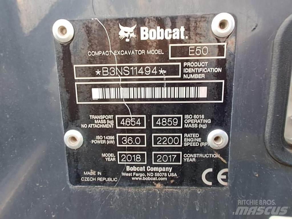 Bobcat E50 小型挖掘机