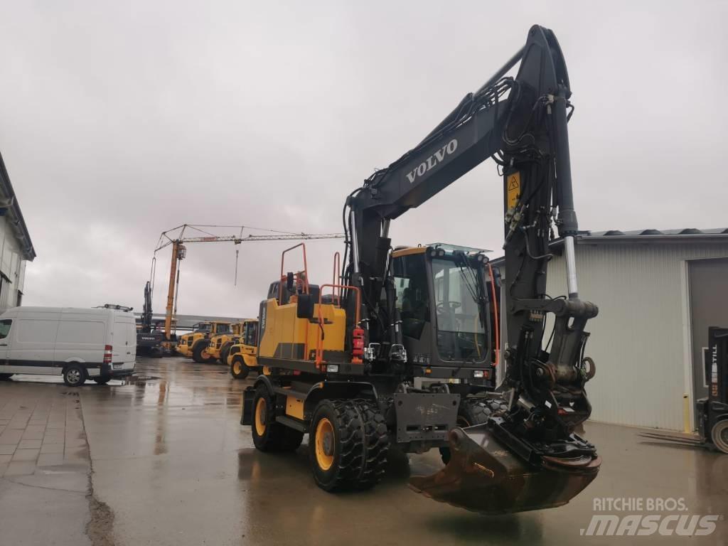 Volvo EW160E 轮式挖掘机