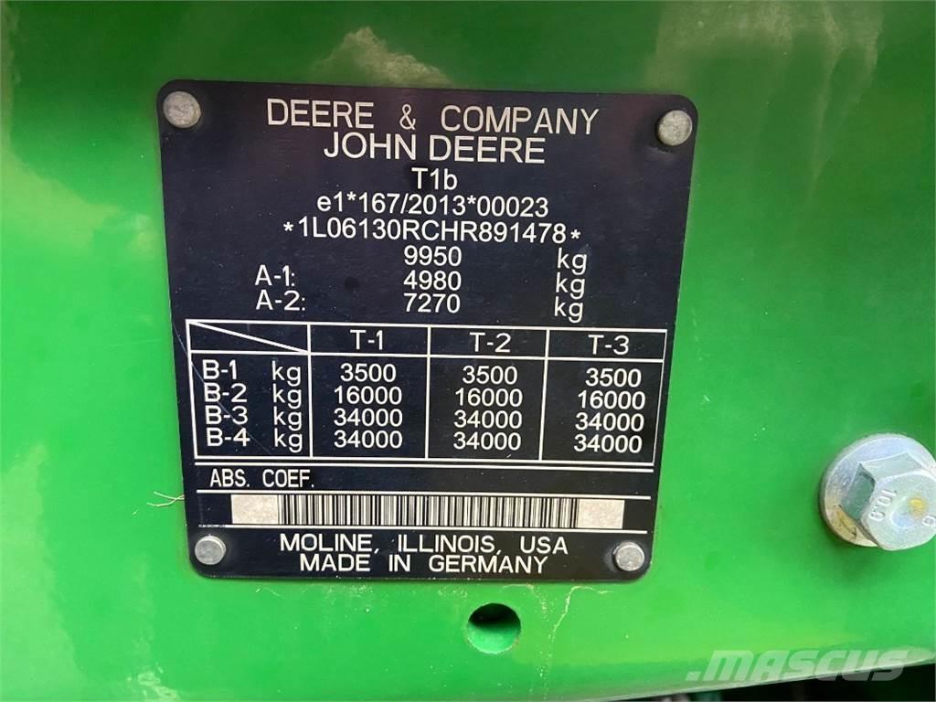 John Deere 6130R 拖拉机/农用车