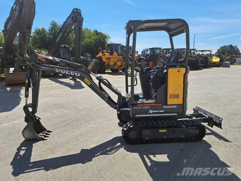 Volvo JECR18E 小型挖掘机