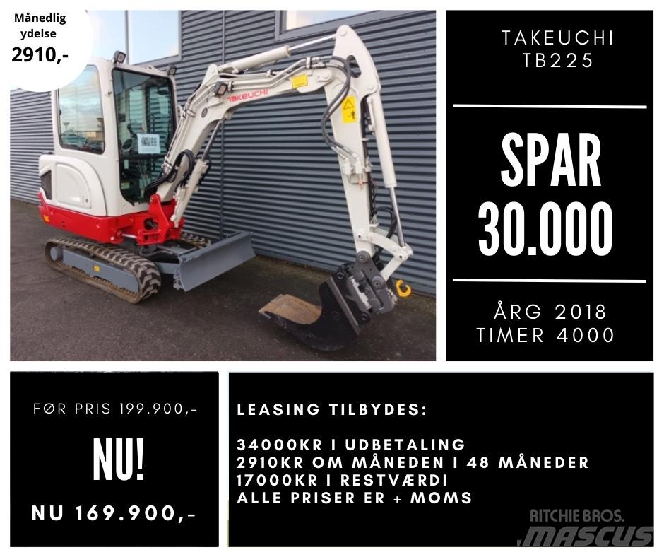 Takeuchi tb225 小型挖掘机