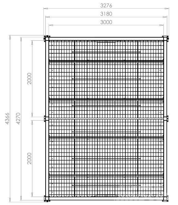  Grain intake pit 3x4 储料器
