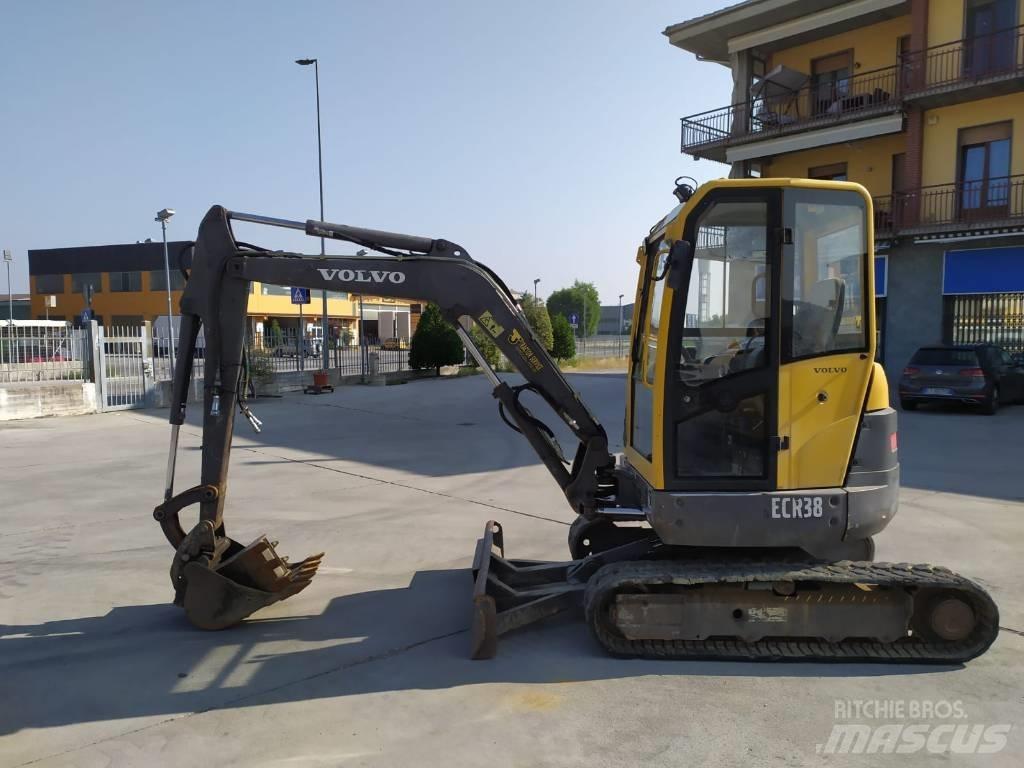 Volvo ECR 38 小型挖掘机