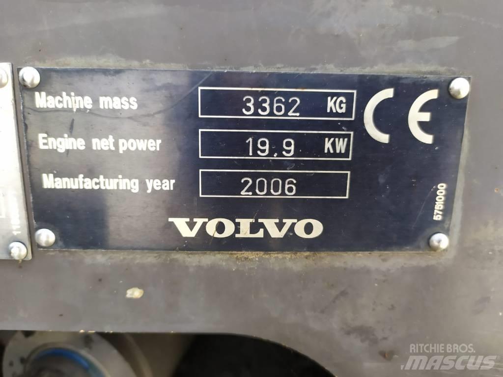 Volvo ECR 38 小型挖掘机