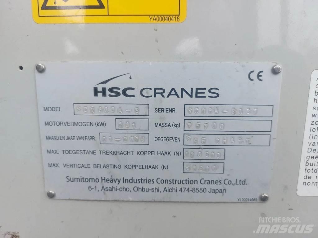 Hitachi SCX 800A-3 越野轮胎起重机︳越野吊︳越野起重机︳移动式起重机