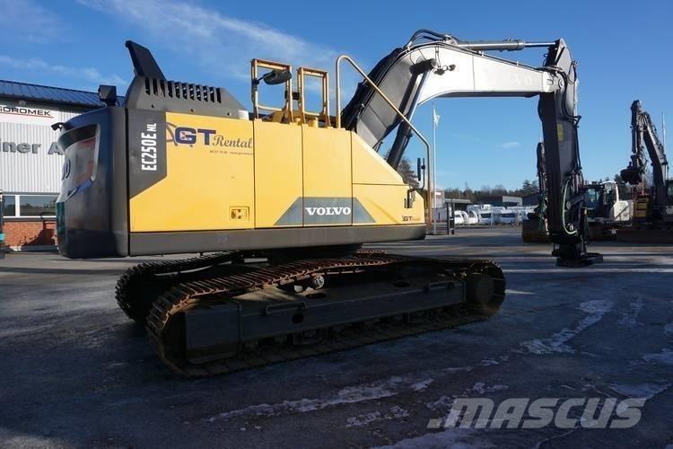 Volvo EC 250 E N L 履带挖掘机