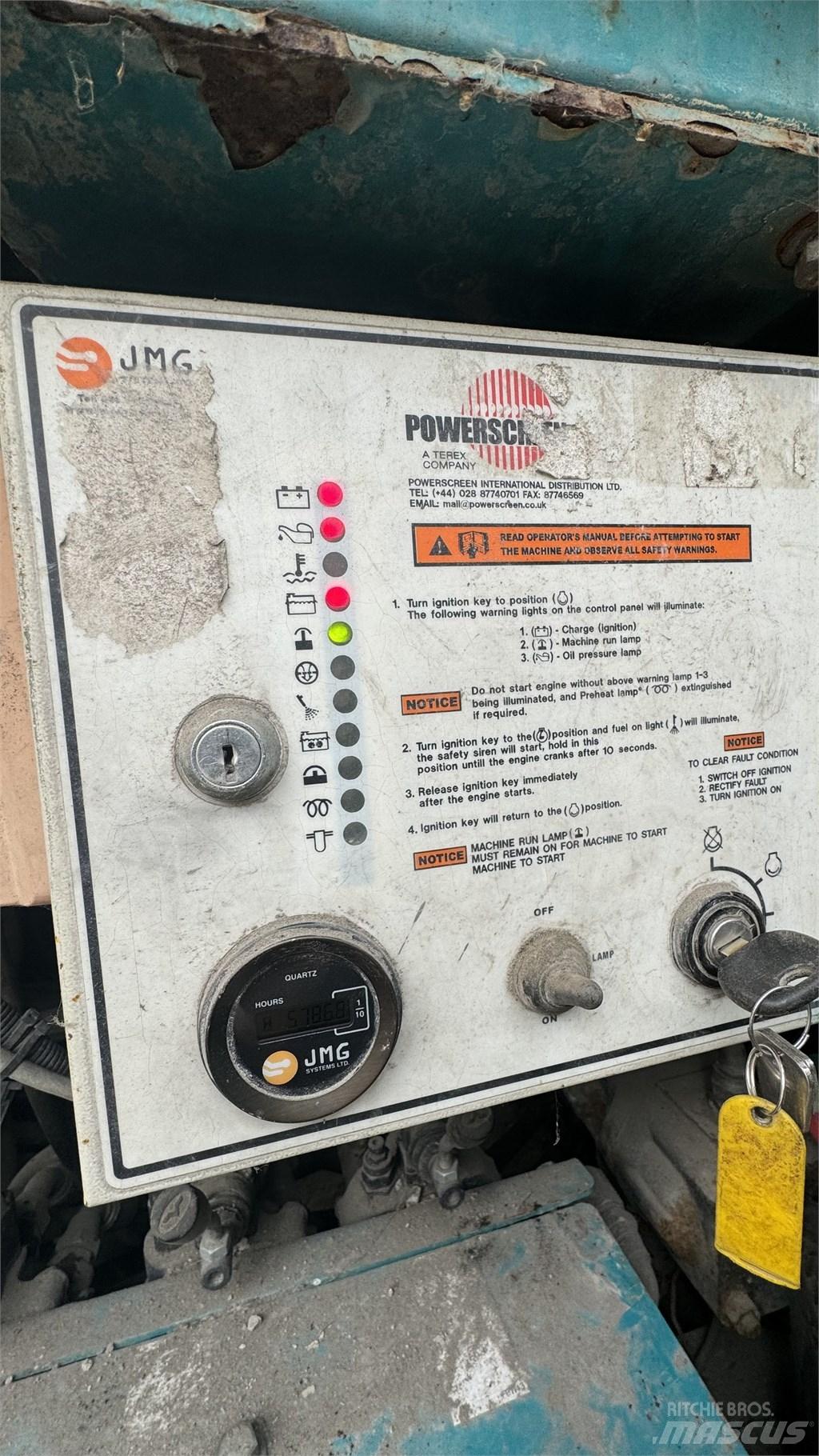PowerScreen 1700 移动式筛分机