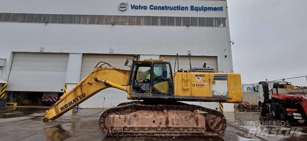 Komatsu PC 600 LC-8 履带挖掘机