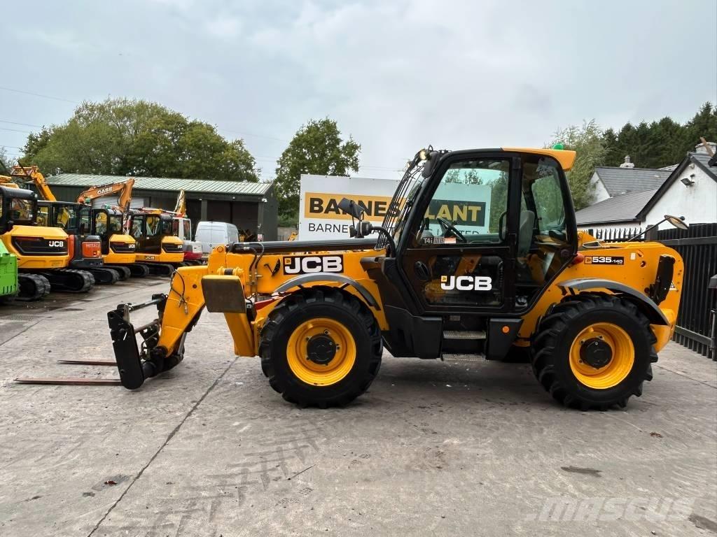JCB 535-140 Hiviz 伸缩臂叉装车|叉装车