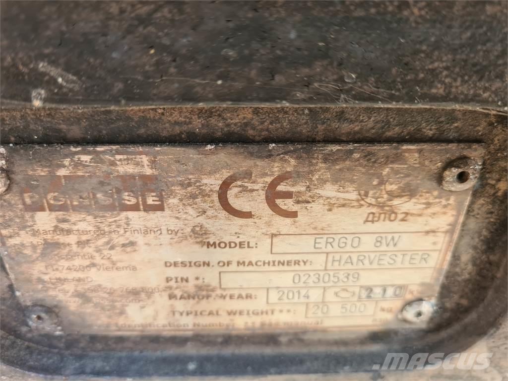 Ponsse Ergo 8wd 收割机