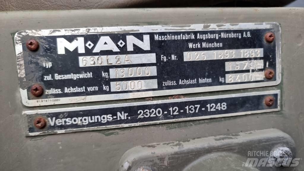 MAN 630 厢式货车