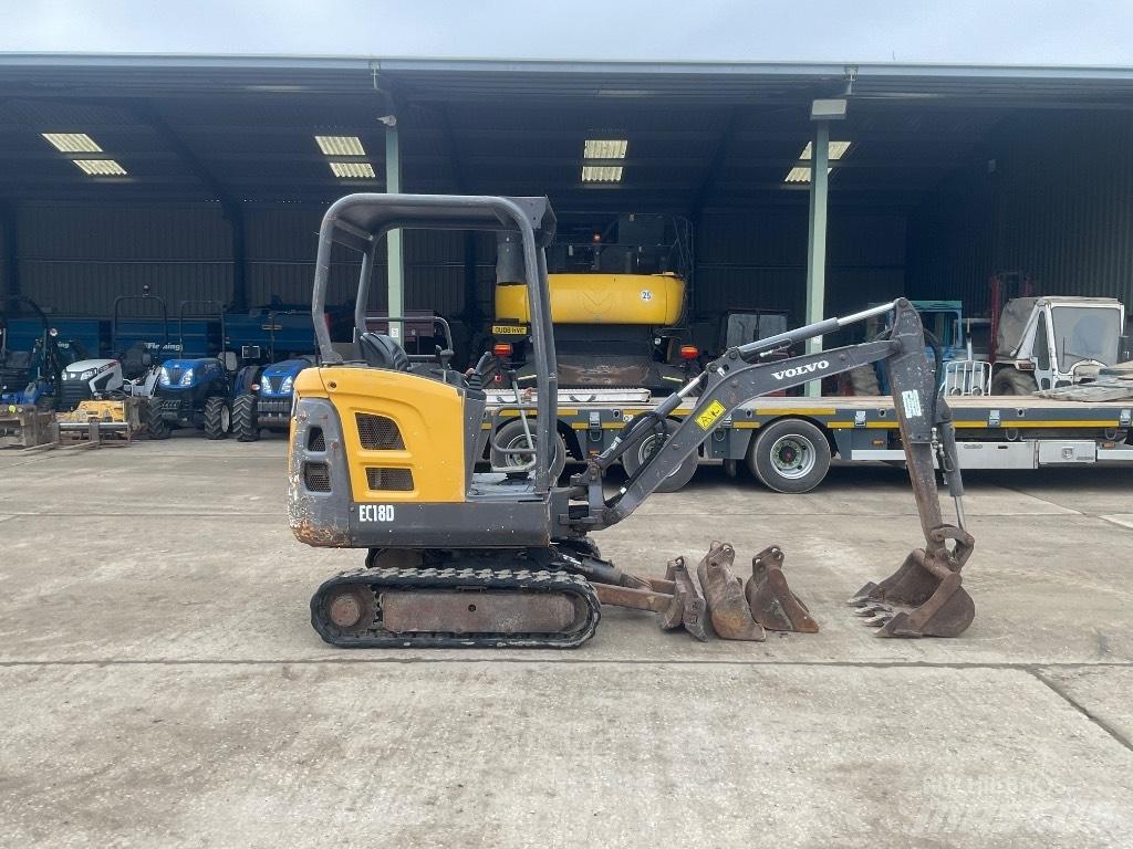Volvo EC 18 小型挖掘机