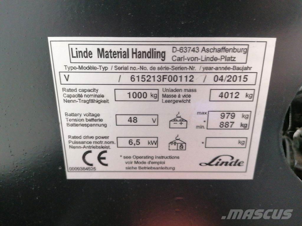 Linde V-48 低架装载机