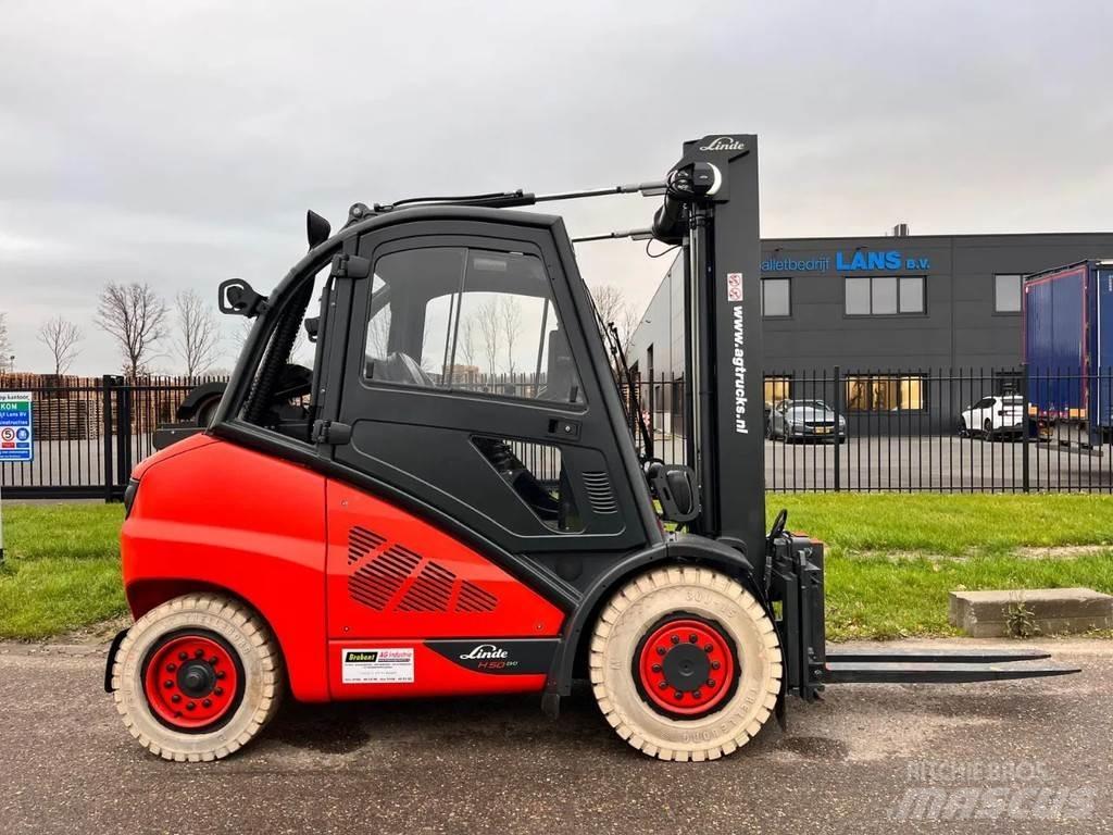 Linde H50T-02 天然气叉车