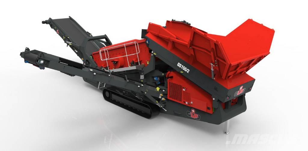 GIPO GS155/2 移动式筛分机