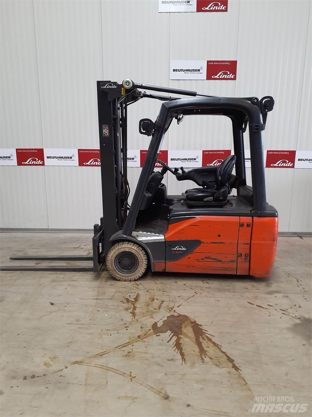 Linde E16L 电动叉车