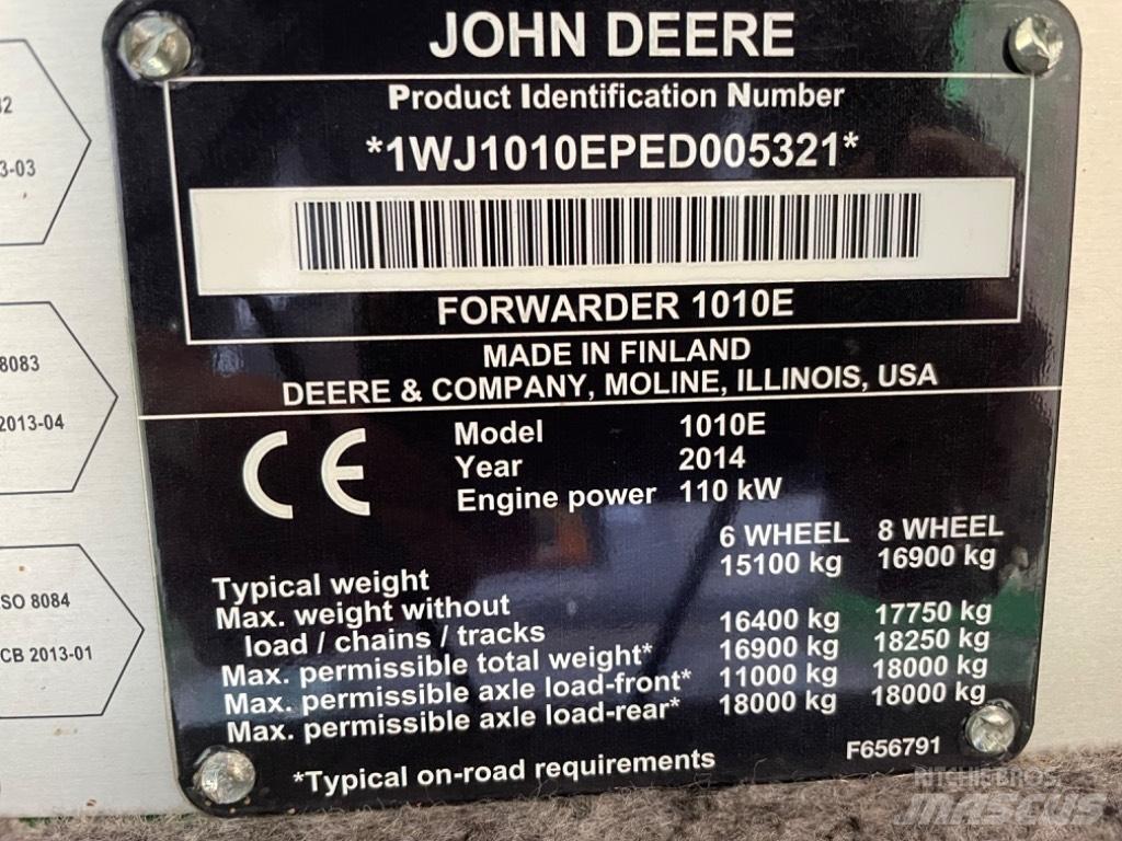 John Deere 1010 E 集运机