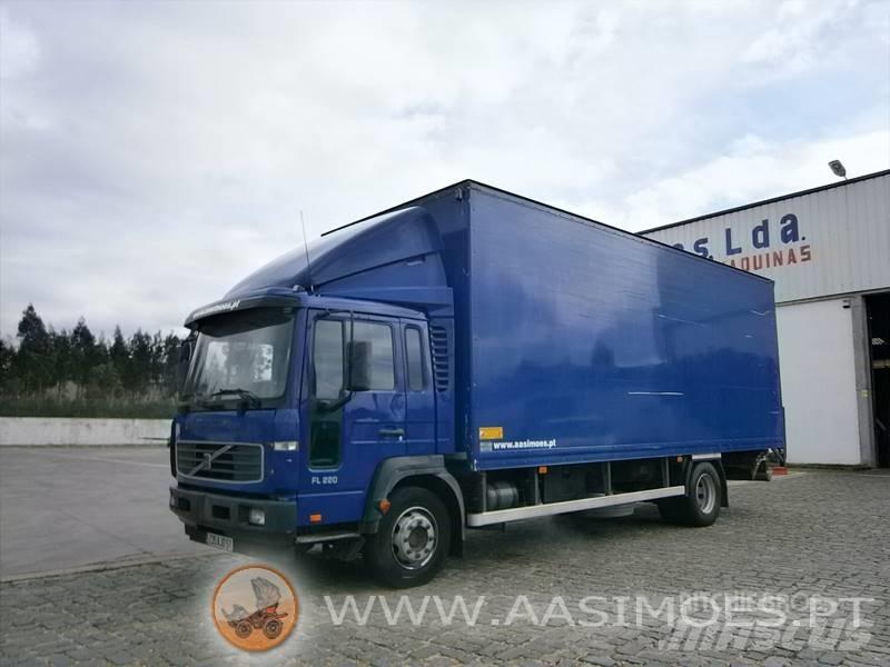 volvo FL6 220 厢式货车