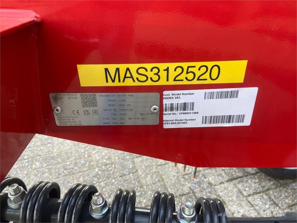 Vicon Andex 353 收割机