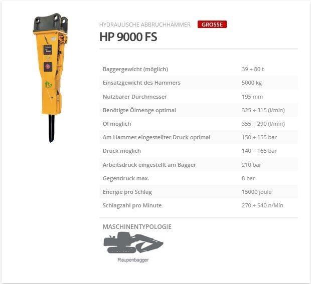 Indeco HP 9000 FS 破碎锤