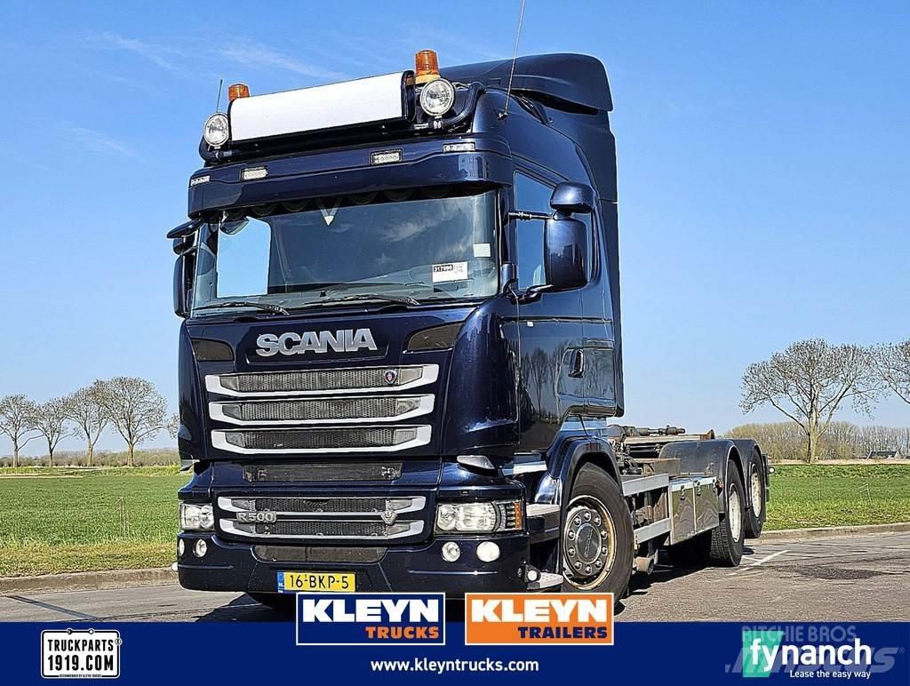 Scania R500 工程吊钩车