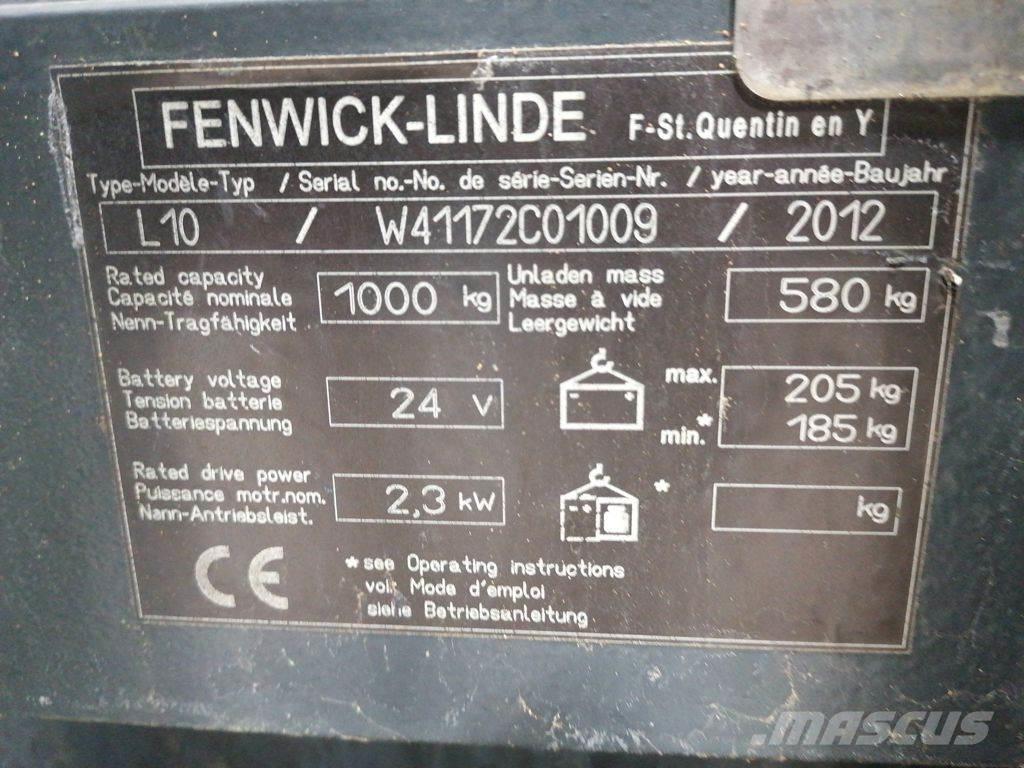 Linde L10 手推堆垛车