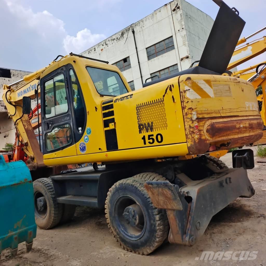 Komatsu PW 150 轮式挖掘机