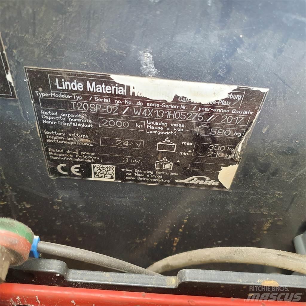 Linde T20SP kurz 手摇升降机